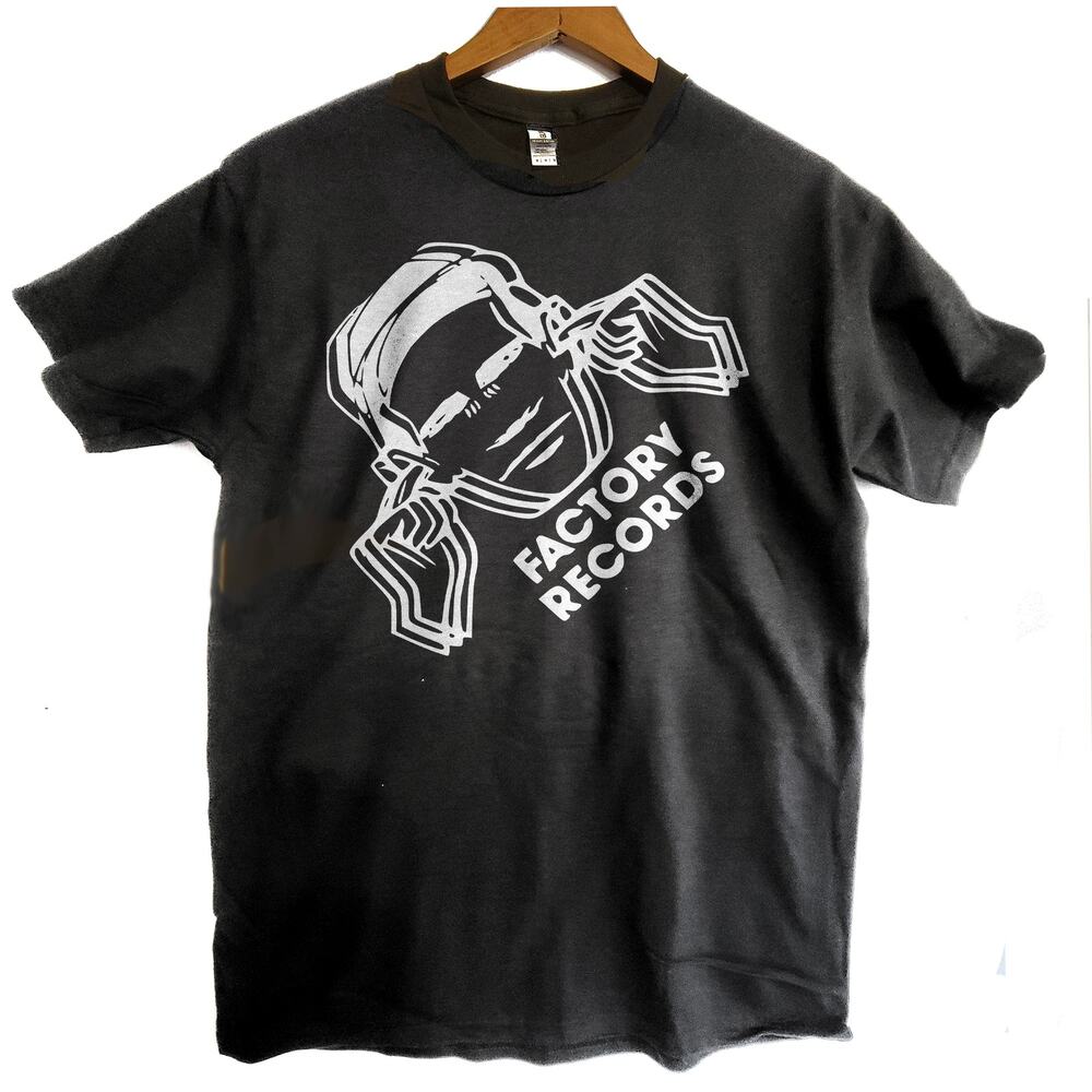 Factory Records band t shirt Size Medium Black